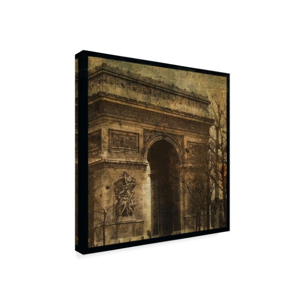 John W. Golden 'Arc De Triomphe' Canvas Art,24x24
